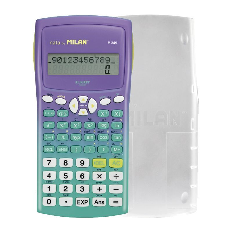 MILAN 159110SNGRBL Calculator - Blauw/Paars