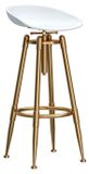 Tabourets de bar rotatifs modernes avec repose-pieds