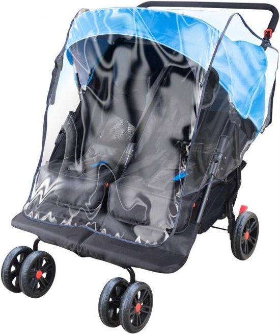 Apramo Rain Cover For Twin Stroller