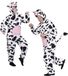 Widmann Koe & Stier Kostuum | Full-Body Pluche Koe | Volwassen | Medium | Carnaval kostuum | Verkleedkleding