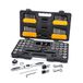 GEARWRENCH 77 Delige Ratcheting Tap en Die Set, SAE/Metrisch - 3887, Zilver