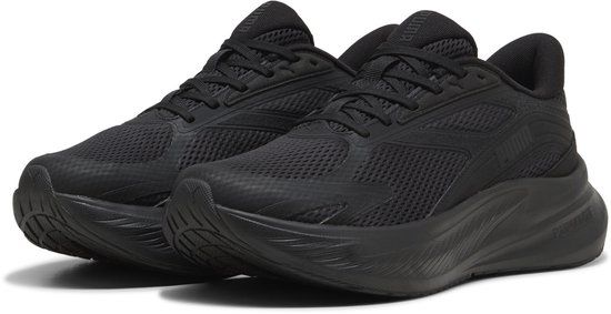 PUMA MaxStride Lite LS Unisex Sportschoenen - PUMA Black-PUMA White