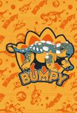 Jurassic World Fleece Deken, Bumpy - Oranje - 100 x 150 cm