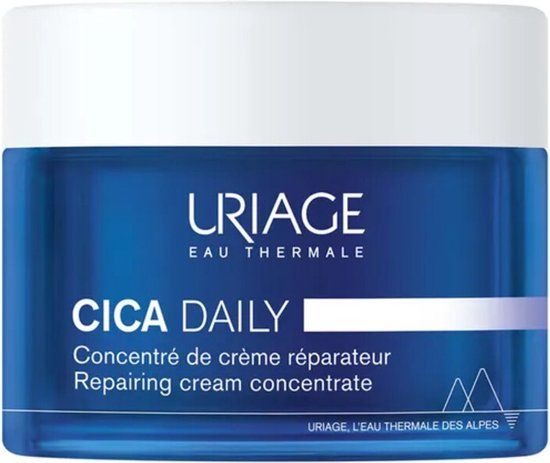 Uriage Dagcréme Concentrate Cica Daily Repairing 50 ml - Unisex - Gevoelige huid