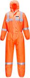Portwest VisTex SMS Coverall Type 5/6 (Pk50) ST36 - Oranje - M