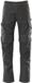 Mascot Young Pantalon de travail avec poches genoux - Noir - Taille 66
