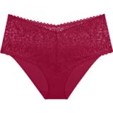 Triumph Dames Pretty Modal Maxi Slips, Red Musk, S