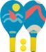 Waimea Beachball set - Complete Set - Hout - Blauw/Geel - Vanaf 3 Jaar