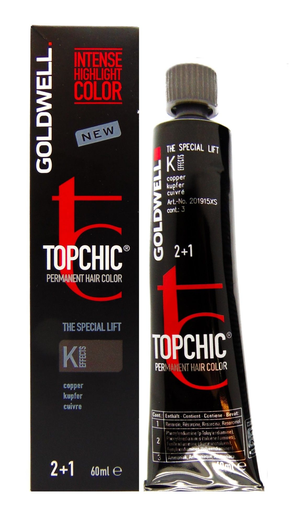 Goldwell Topchic Effects Hair Color Tube K 60ml - 4021609019152