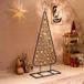 Metalen kerstboom - zwart
