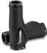 ROCKBROS Poignées de vélo - Poignées de VTT - Antidérapant et Amortissant - Noir - Ergonomique et Durable