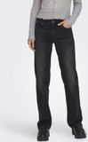 Only Jeans ONLBLUSH Mid Straight DNM REA1099 NOOS Zwart