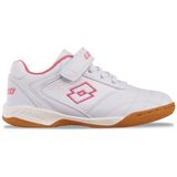 Lotto Shoes WHIZZER K lage kindersneaker 2600120K wit/roze