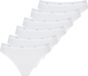 sloggi Dames Tai slip 6-pack 24/7 100 wit