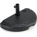 Parasolvoet Coast Semi-cirkel - Vulbaar met Water/Zand - Adapter 38/48 mm - Artikel 11380
