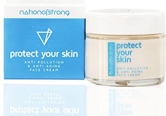 Nation of Strong Dagcrème - Anti-Vervuilingscrème met Blauwlichtfilter - 50 ml