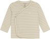 Noppies Nour Overslagshirt - Stripe - Maat 68 - Offwhite