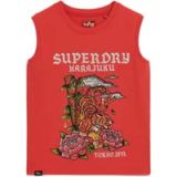 Superdry - Tattoo Rhinestone-hemdje - Dames - Vesten