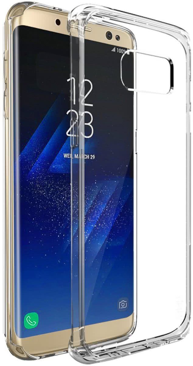 pearlycase Samsung Galaxy S8 Transparant TPU Siliconen Case Hoesje