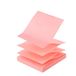 D.RECT Sticky Notes Zig-Zag Z-notities 76x76mm 100 Vellen Roze, 9255