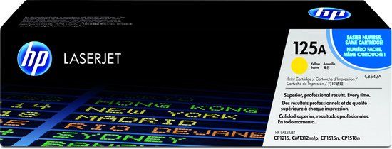 HP 125A Yellow Toner Cartridge - Original