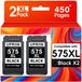 Canon PG-575XL 2-pack cartouches noires