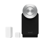 Nuki Smart Lock (4e Generatie) Met Deursensor - Slim Slot Zwart