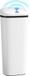 HOMCOM Sensor Prullenbak - Roestvrij Staal - 50L - Wit