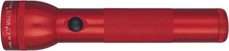 Maglite 2D-cell - zaklamp - Rood