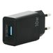 Mobilis 001360 chargeur pour appareils mobiles Universel Noir AC Auto