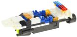 Blocs de construction 2-en-1 : robot bateau de police
