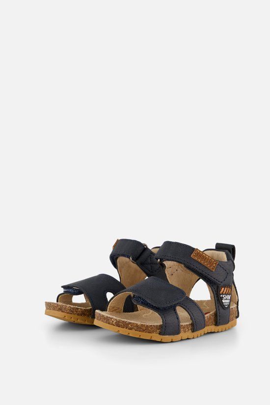 Shoesme Bio Sandalen blauw Leer - Maat 24