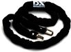 Dulimex DX Veiligheidsketting 6mm 150cm Hoes Zwart