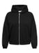 ONLY CARMAKOMA CARSCARLETT LS ELASTIC ZIP HOOD SWT NOOS Meisjes Zwart