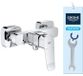 GROHE DICE Douchekraan - Chroom