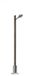 Busch Lampe Mit Holzmast H0 (Bu4134)