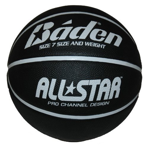 Baden Baden All Star Unisex basketbal zwart/wit maat 7