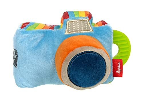Sigikid 42678 fotoapparaat, Play & Cool baby actief speelgoed, blauw/meerkleurig