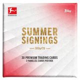 Topps Bundesliga Summer Signings: 2 Cartes de collection numérotées