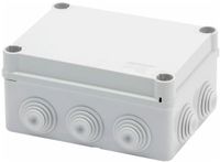 Gewiss VERDELERS MET VLAK DEKSEL EN SNELBEVESTIGINGSSCHROEF - IP55 - BINNENAFMETINGEN 150X110X70 - MET KABELINGANGEN - GWT960ºC - GRIJS, GW44056