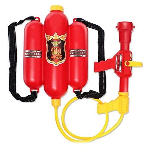 XICHEN XICHEN® Brandweerman Rugzak Water Gun Speelgoed - Rood - Zomer Fun