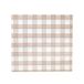 50 Like Linnen Servetten 'Like Linnen - Vichy' 70 g / m2 40 x 40 cm Taupe Spunlace