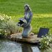 Fontaine de jardin Zonnefontein - Bouche d'eau sirène - 27 x 14 x 13 cm