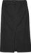 Vero Moda VMVILJA Jupe mi-longue en velours côtelé taille haute noir