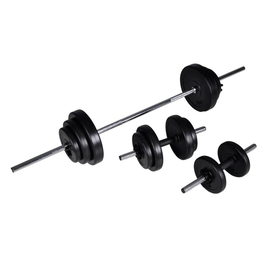 vidaXL - Halterset / Dumbbell set - Totaal 30 5 kg