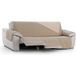 ECOMMERC3 Relaxfauteuilhoes, 3 x 3, gewatteerd en omkeerbaar, beige, verstelbare bankovertrek, extra comfort en elegant design