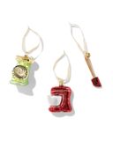 HEMA Lot de décorations de Noël à suspendre Pâtissier amateur - 3 pièces