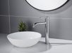 FortiFura Calvi wastafelkraan - 33.9cm verhoogd - Opbouw - Chroom