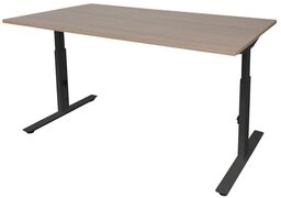 Prof Desk Bureau Contesse+ 160x80cm Havana Zwart