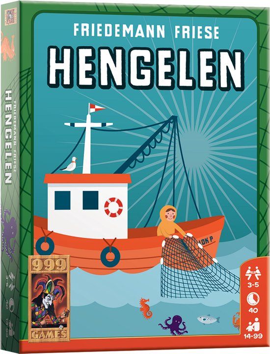 999 Games Hengelen - Strategisch Kaartspel